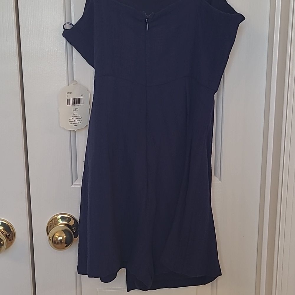 Altar'd State Navy Mini Romper - Picture 5 of 6